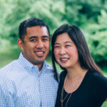 Monica Ma, OD, and her husband Jonathan Reynon, OD