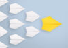 Thought Leadership in Optometry Is Evolving leadership leader paper airplane