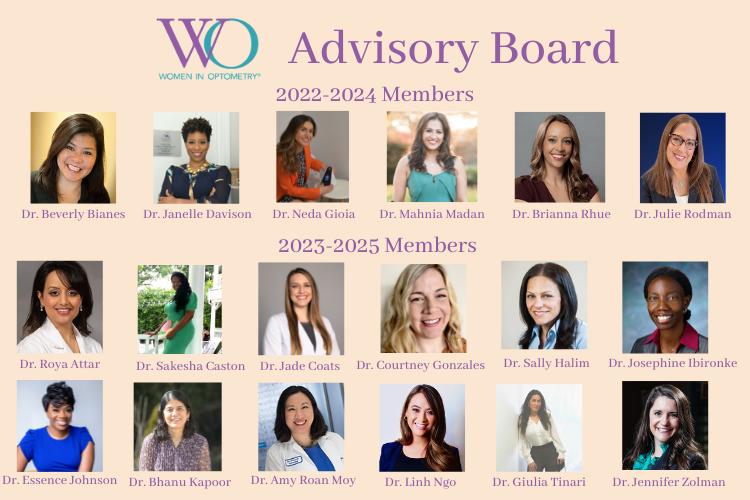This image shows the 18 members of the WO advisory board who bring a range of perspectives and experiences.