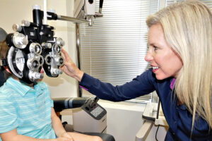 dr. smith and a pediatric patient