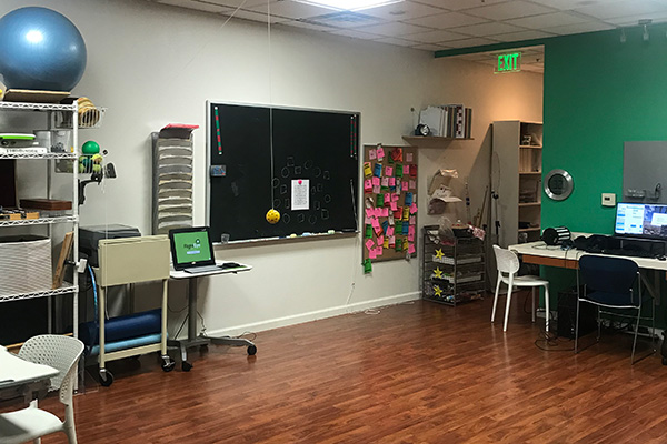 vision therapy space