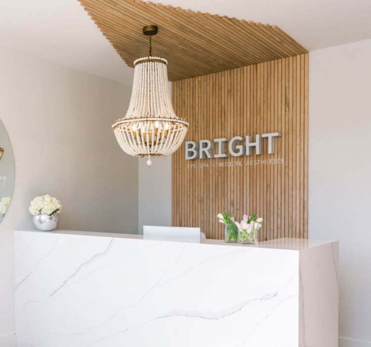 A photo of the front desk at BRIGHT 