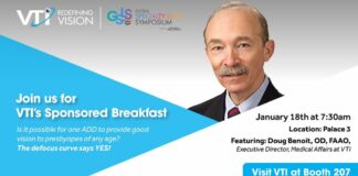 VTI Releases Defocus Curve Data Evaluating the Functional Visual Range of the NaturalVue® Enhanced Multifocal EDOF Design for Presbyopia
