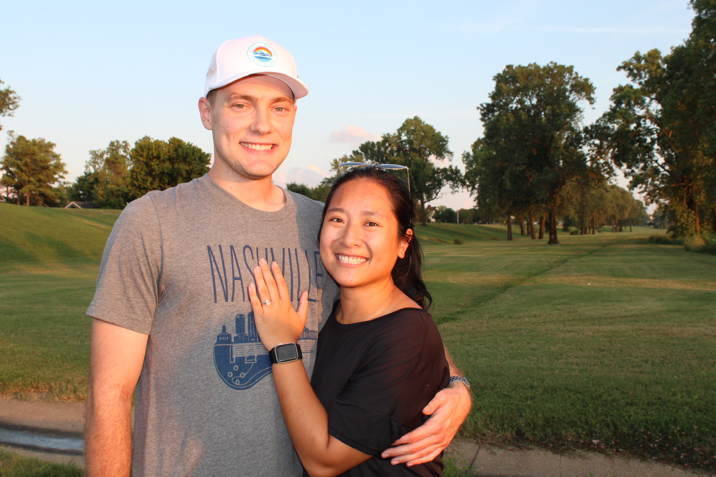 Kendra with her now-fiance