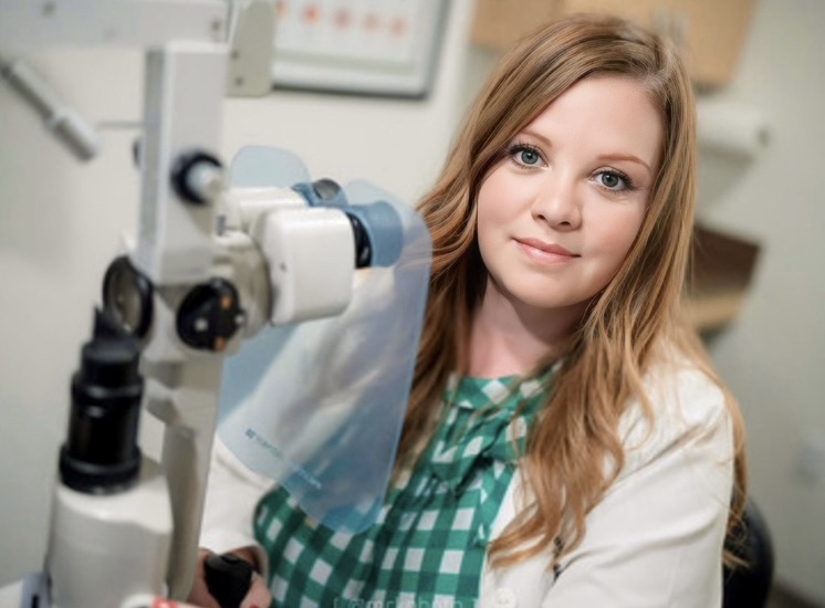 Dr. Brooke Bonilla - now an optometrist - started her career in the navy