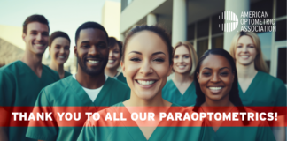 American Optometric Association Celebrates Paraoptometric Appreciation Month