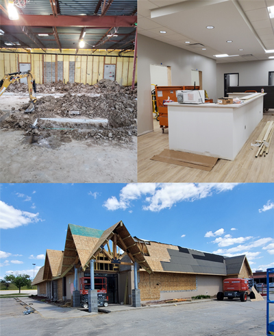 Renovations underway