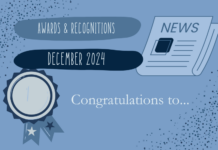 Awards and Recognitions—December 2024