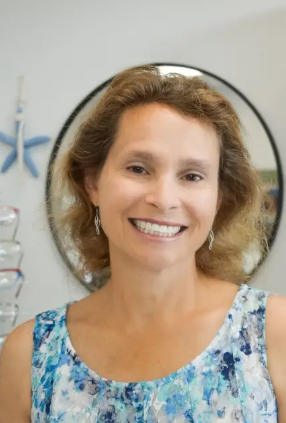 dr. mary charbonneau in her optical