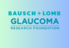 Bausch + Lomb and Glaucoma Research Foundation Launch Second Annual Faces of Glaucoma Campaign and Fundraising Challenge