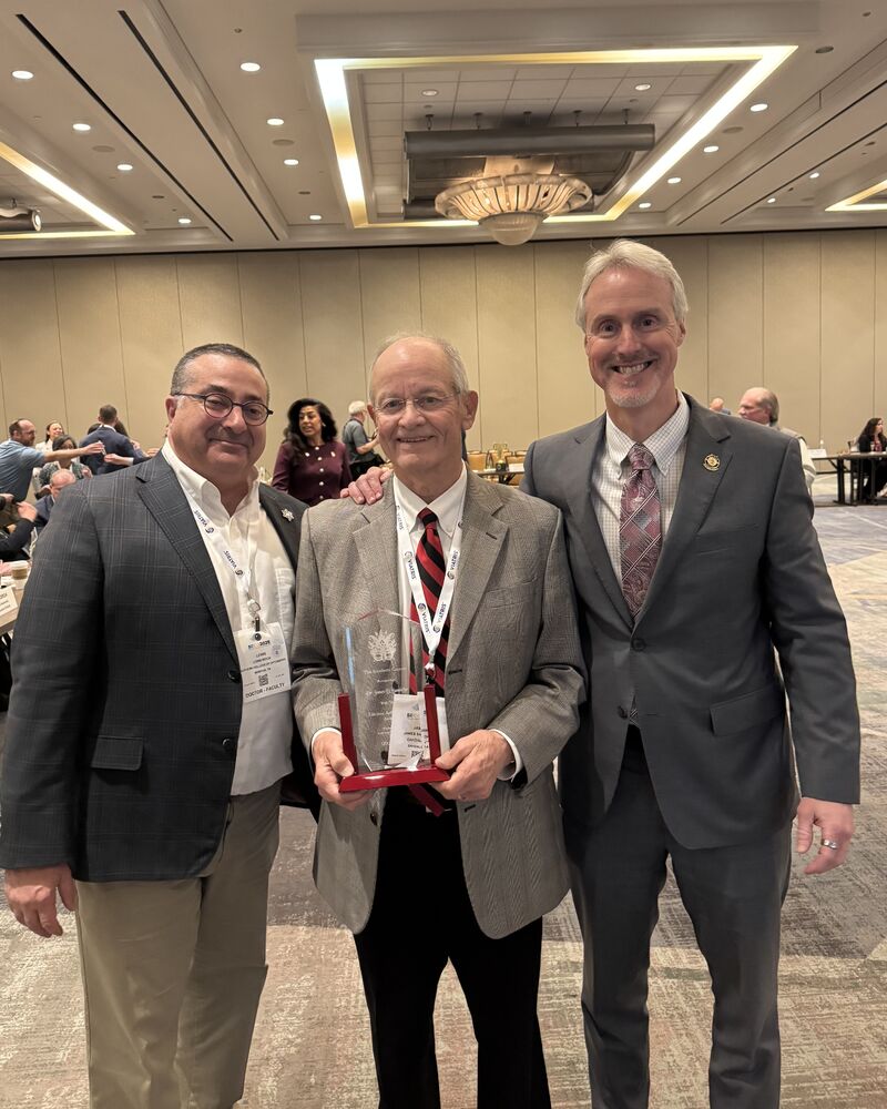 dr. sandefur with dr. reich and dr. reed