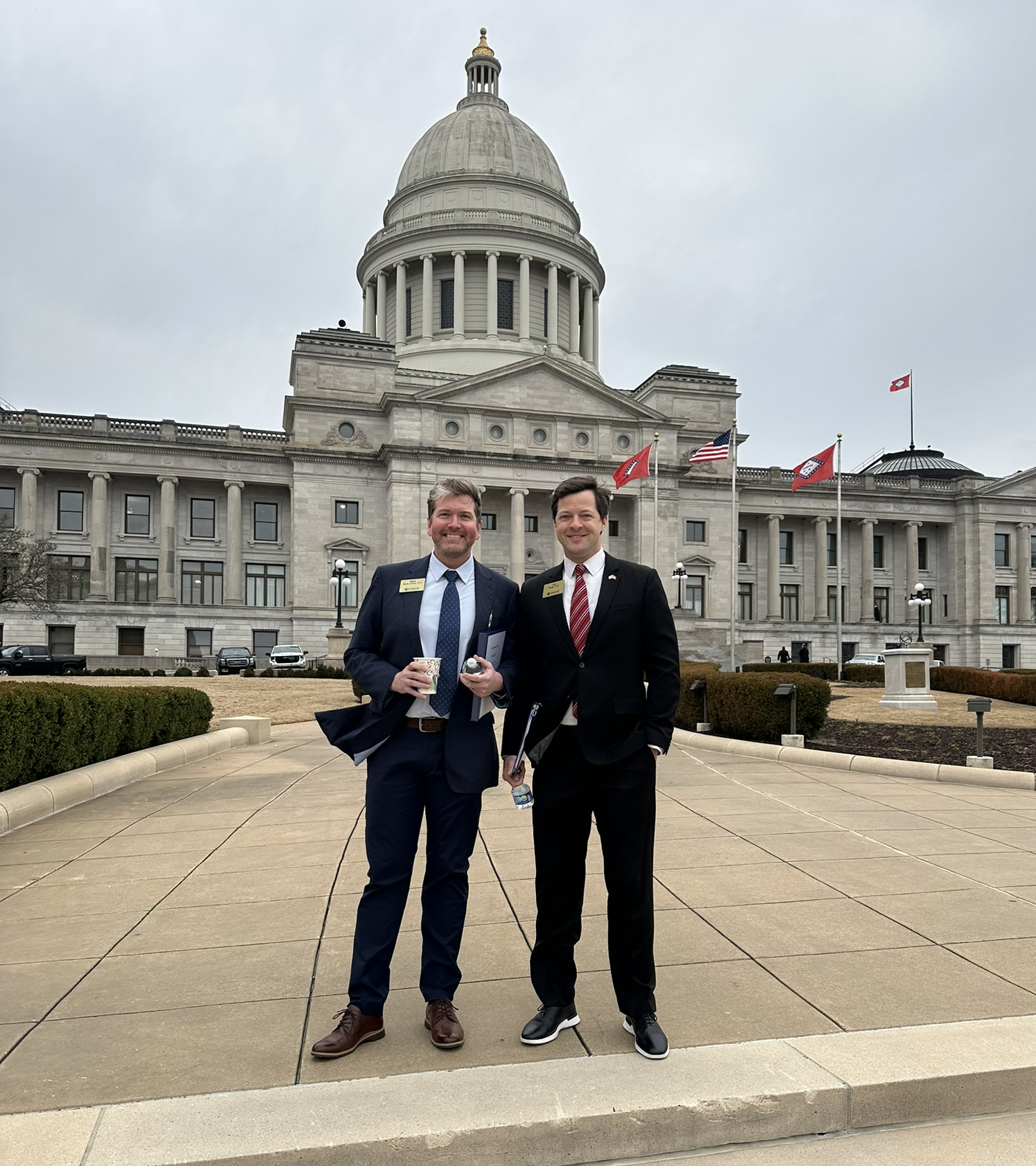(l-r) Dr. Matt Jones and Dr. Joseph Sugg