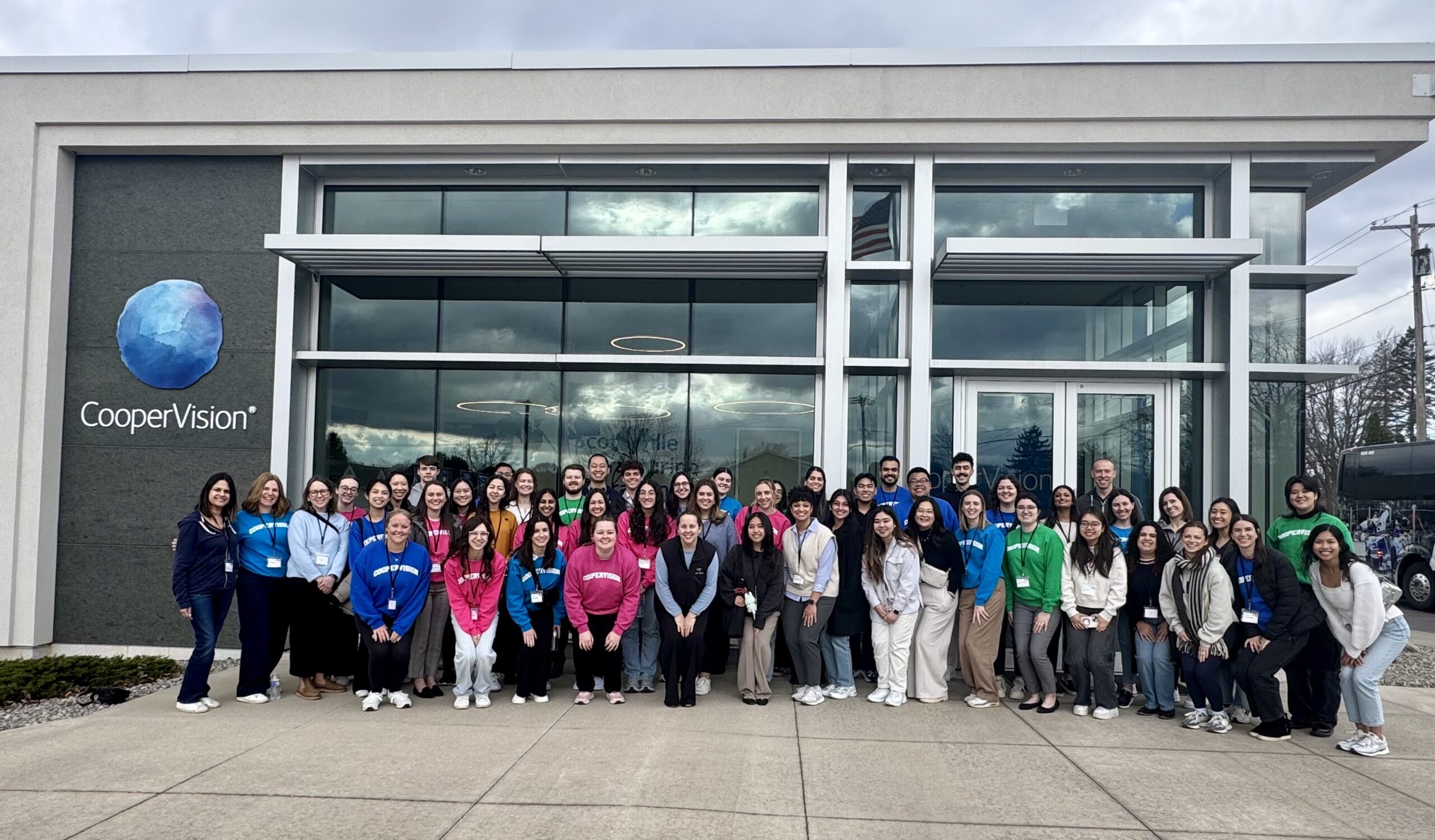 CooperVision hosted nearly 50 optometry students at its 2025 Student Leadership Society Summit. Photos provided by McDougall Communications.