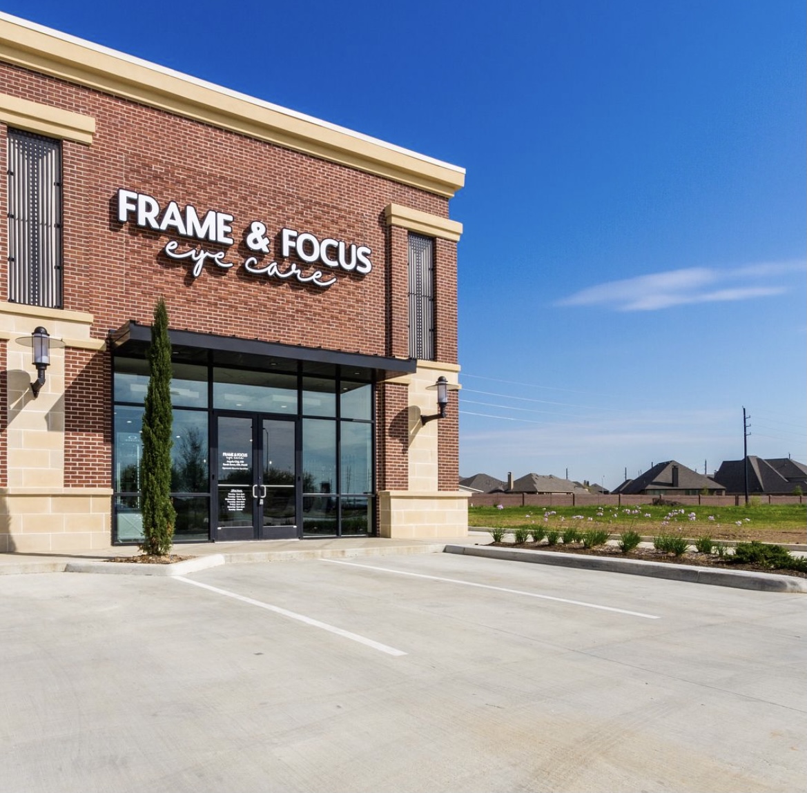 exterior shot of Frame & Focus Eye Care