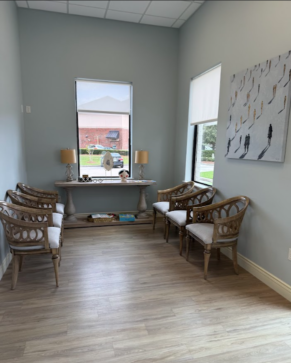 cozy waiting area