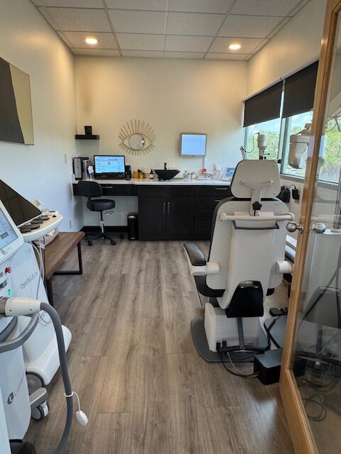 The one exam lane is the perfect size for personalized, luxury care