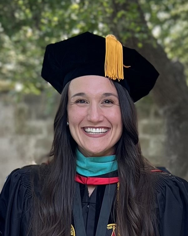 Jenna Kveton, OD, 2025 top graduate from Rosenberg School of Optometry, University of the Incarnate Word