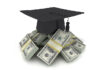 Crafting a Loan Repayment Strategy That Works for You graduation mortarboard surrounded by stacks of money