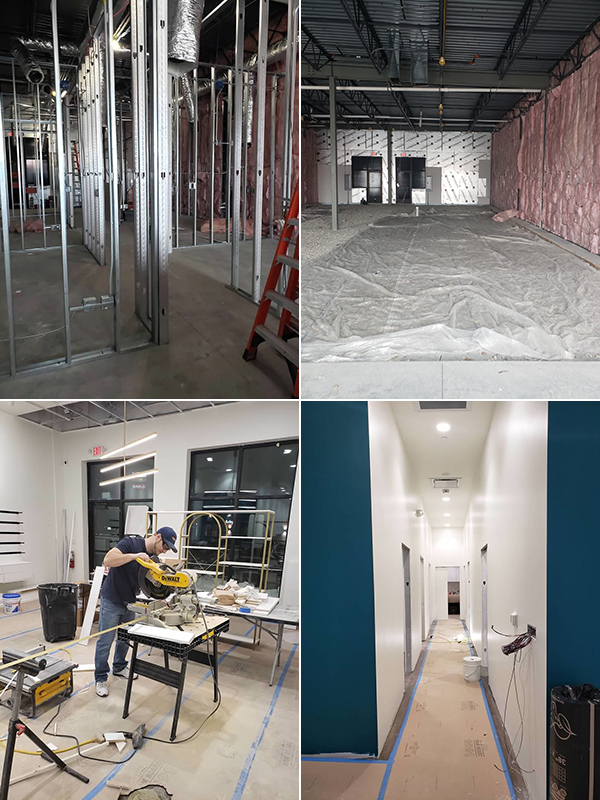 sweet design is construction for Mount Pleasant Eye Care