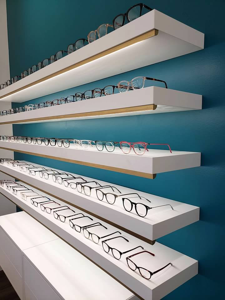 optical display in a sweet design