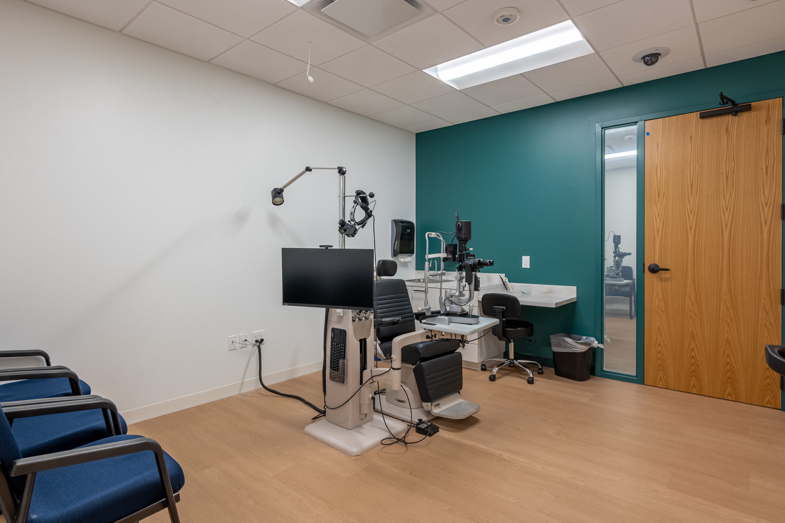 the testing center