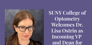 SUNY College of Optometry Appoints Dr. Lisa Ostrin as VP and Dean for Research