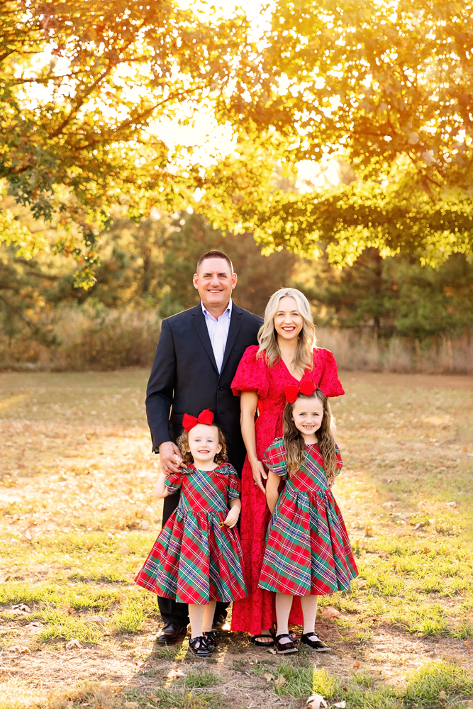 Dr. Trichel, her husband Mike and their daughters