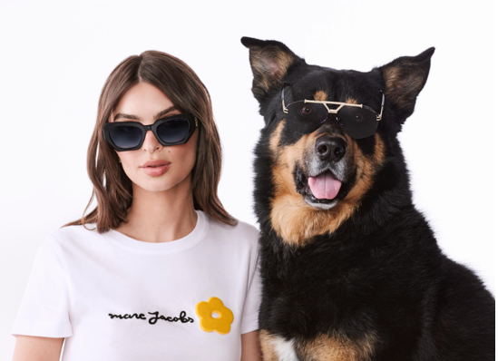 【Aimerさん着用✨️】MARC JACOBS ゴールド リボンバ ングル Marc Jacobs Unveils Eyewear Campaign With Emily Ratajkowski and