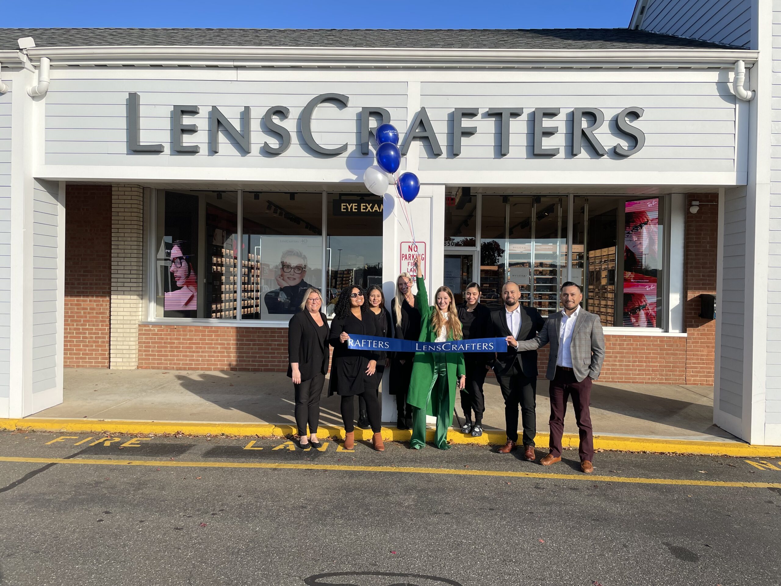 Dr. Miller and her team cut the ribbon on a new location.