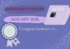 January Awards and Recognitions—2026 January Awards and Recognitions—2026
