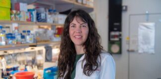 Celebrating International Day of Women and Girls in Science Dr. Jillian Pearring in her lab