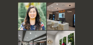 Repurposed Décor Brings Affordable Elegance to New Practice