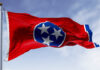 Tennessee Expands Scope of Practice Close-up of the Tennessee state flag waving
