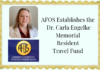 AFOS Launches Travel Fund in Honor of the Late Dr. Carla Engelke