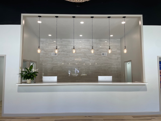 the front desk