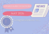 May Awards and Recognitions—2026 May Awards and Recognitions—2026