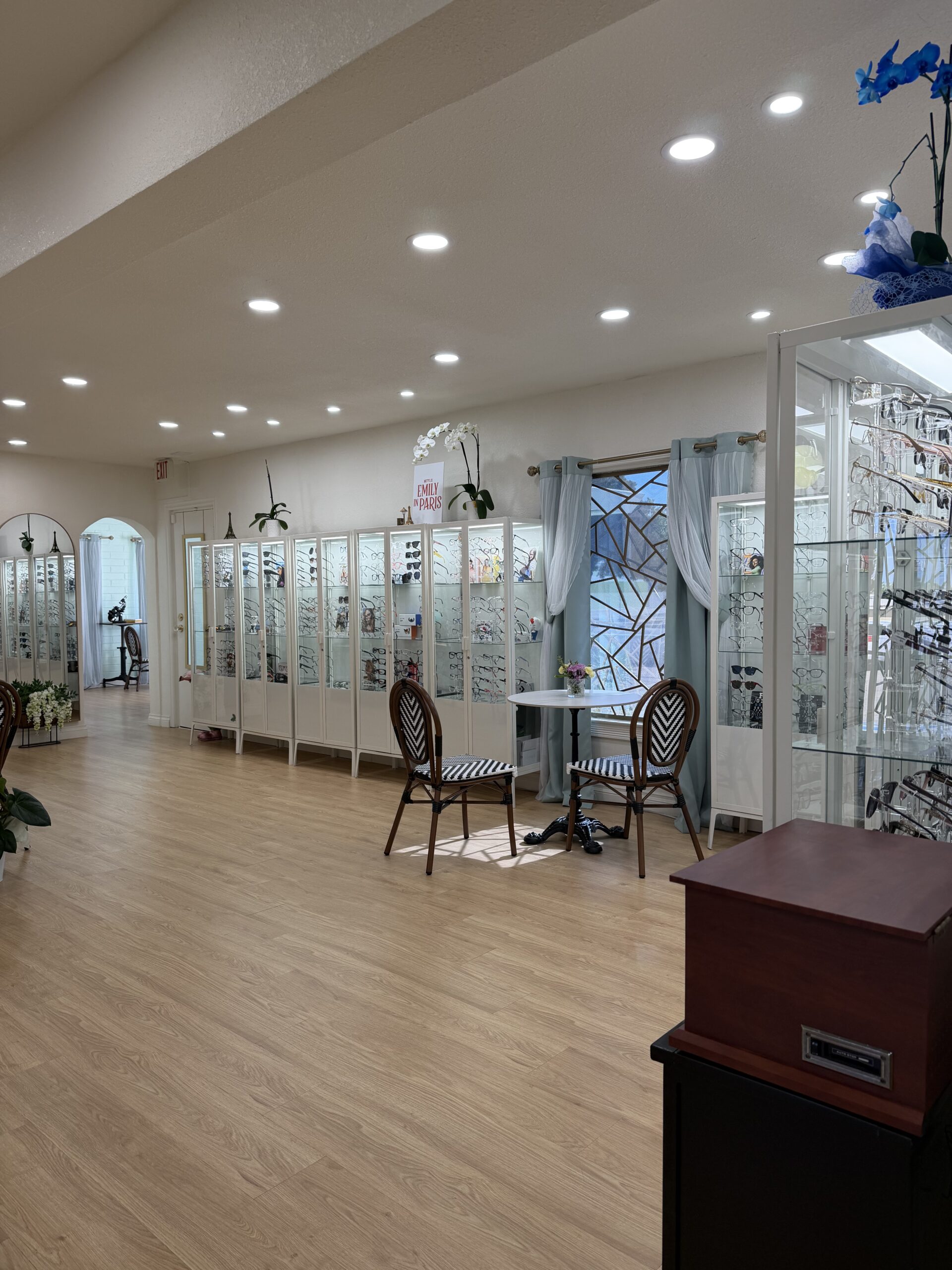 the optical area