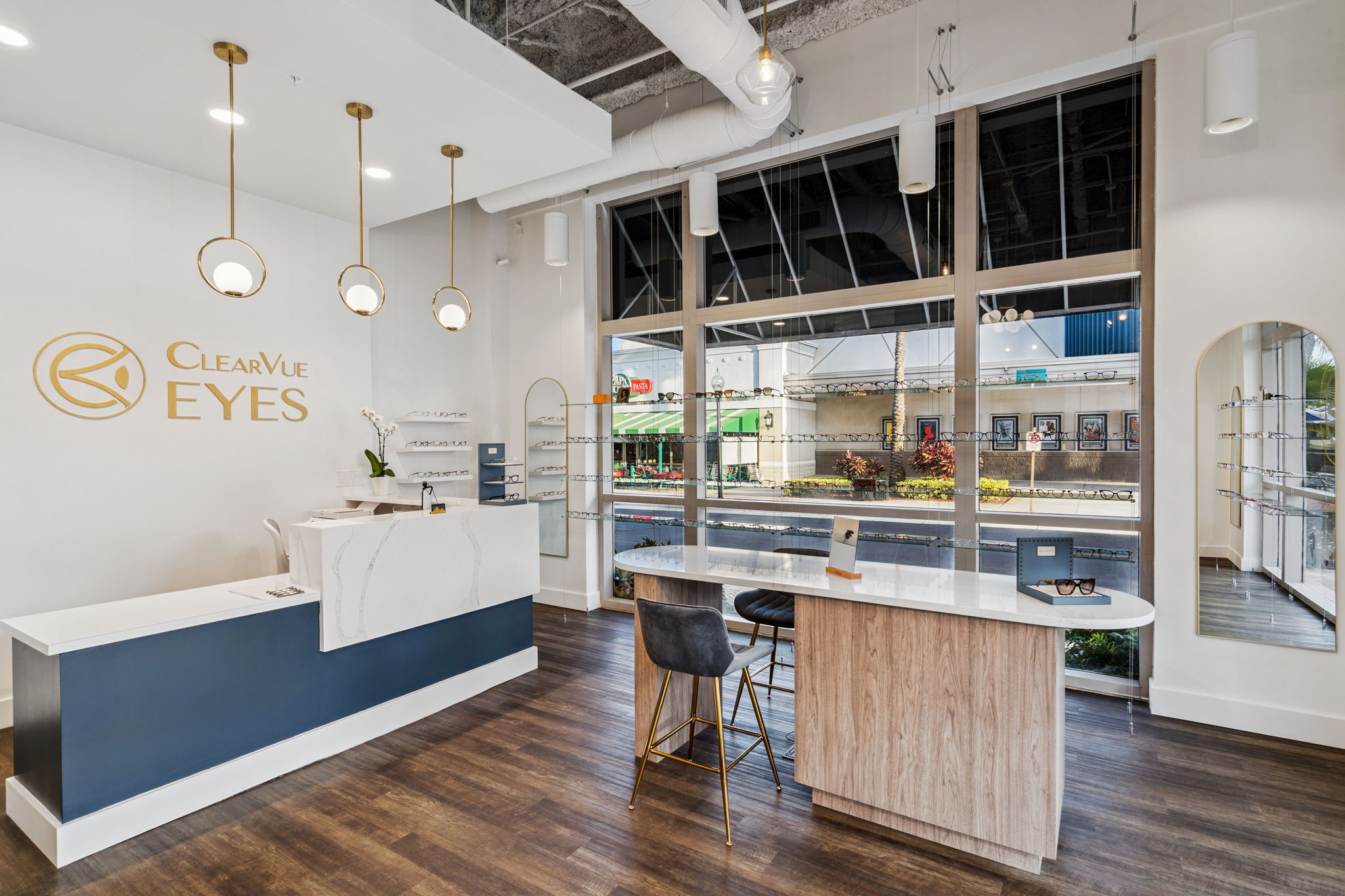 the front desk