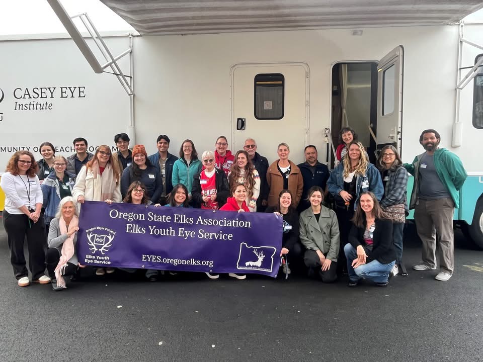 The Oregon Health and Science University’s Casey Eye Institute pediatric mobile unit team.