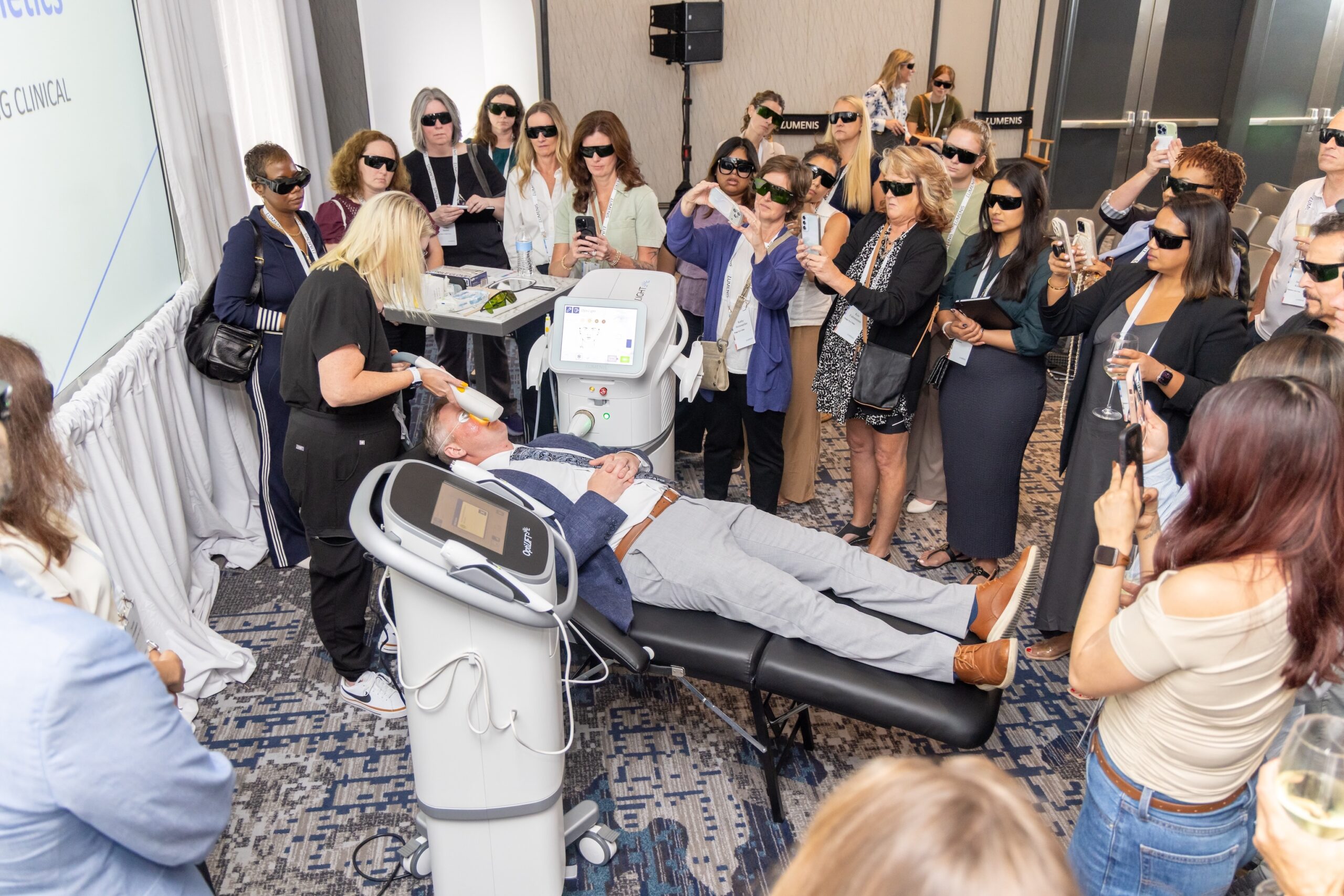 Photo courtesy of McDougall Communications for Lumenis