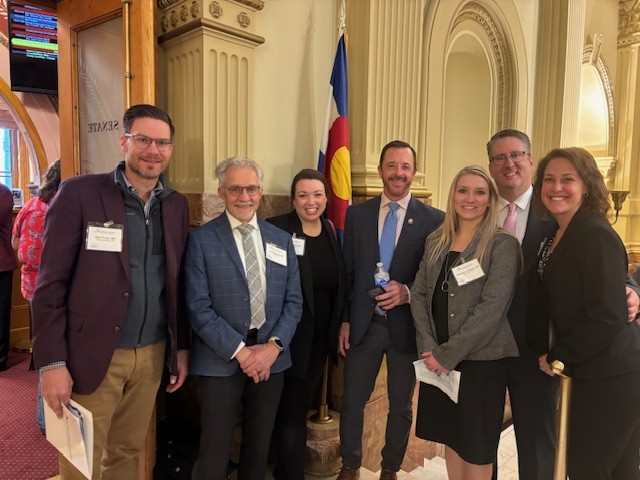 CO flag in the middle picture: Thomas Cruse, OD, Robert McQuaid, OD, me, Scott Middlemist, OD, Samantha Kincaid, OD, Matthew Scott, OD, Brittney Schieber, OD